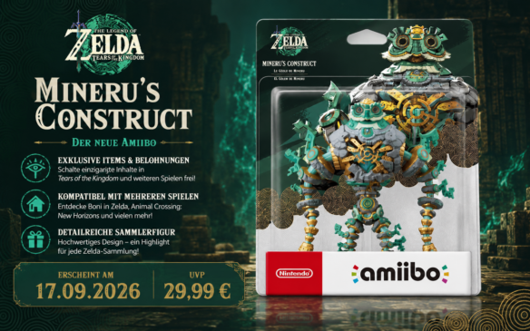 Zelda Mineru Amiibo erscheint im September
