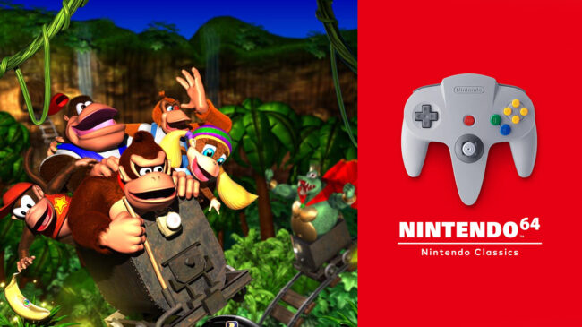 Donkey Kong 64 erscheint am 04.Juni für Nintendo Switch Online!