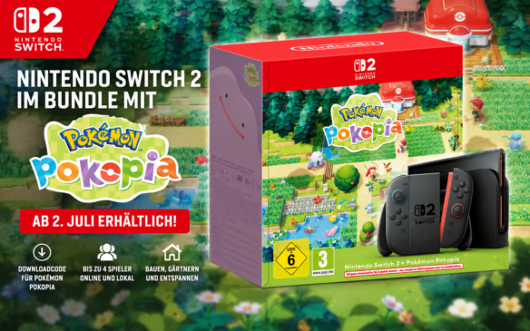 Nintendo Switch 2 und Pokémon Pokopia erscheinen am 2. Juli im Bundle