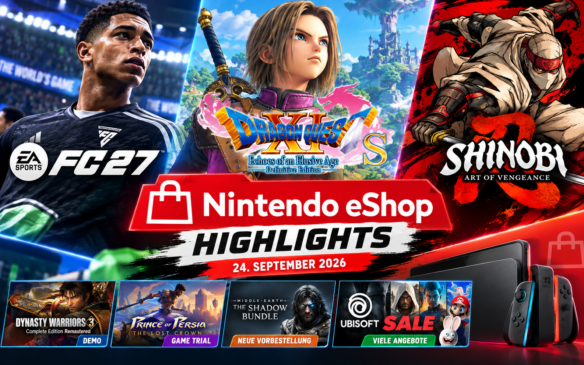 Nintendo eShop: Diese Spiele sind diese Woche neu