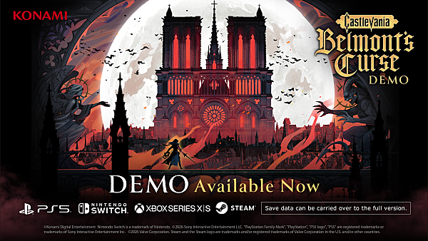 Demo zu Castlevania: Belmont’s Curse ab heute verfügbar